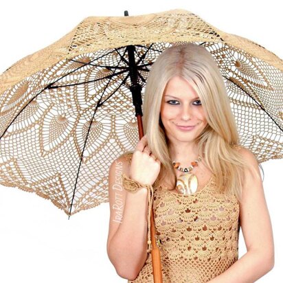 Pineapple Lace Parasol