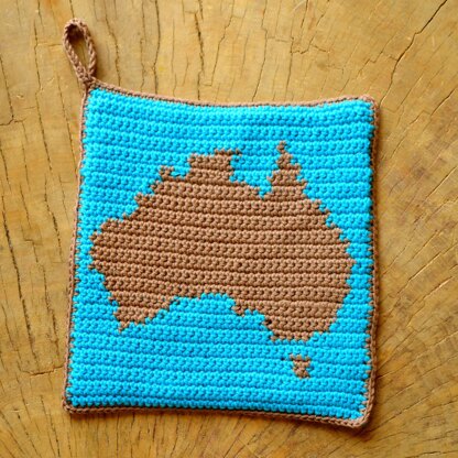 Australia Potholder