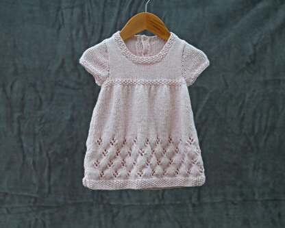P121 Lacy Snowflake Dress