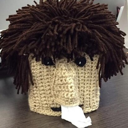 Sneezy Guy Tissue Box Cover