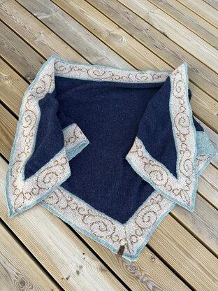 Antique Christmas Shawl