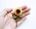 Mini sunflower with stem