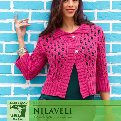 Nilaveli Cardigan in Juniper Moon Farm Neve - J34 - 02 - Downloadable PDF