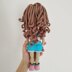 Crochet doll pattern, Amigurumi doll pattern (English, Deutsch, Français, Spanish /Español)