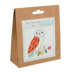 Kreuzstich-Stickset Eule von Trimits – 13 x 13 cm