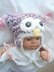 351, SPECKLED CRAZY OWL HAT