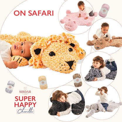 Super Happy Chenille - On Safari by Sirdar