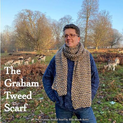 The Graham Tweed Scarf