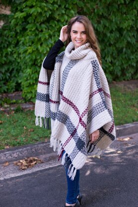 Glencoe Tartan Poncho