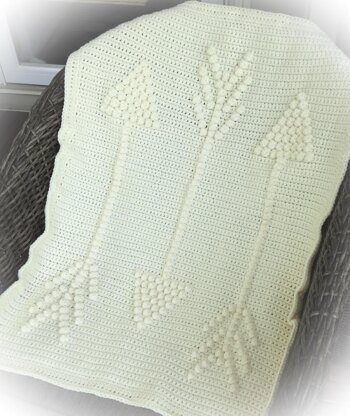 Three Arrows Baby Blanket