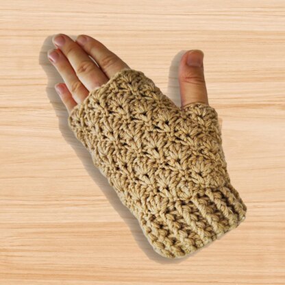 Crochet Fingerless Gloves Pattern – Easy PDF + Video Tutorial