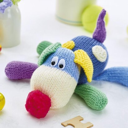 Patch the Puppy - knitting pattern