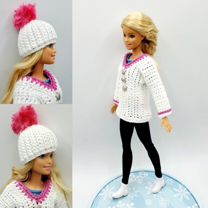 Barbie Sweater and Hat