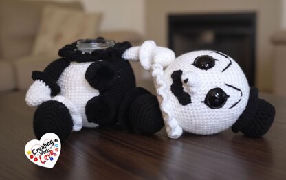 Horror clown Stash Jar