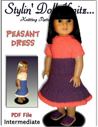 Patterns, for American girl and 18 inch doll, knitting. 06