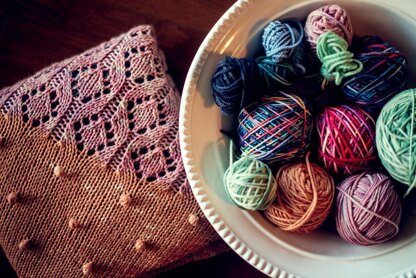 Pastel Gemstones Shawl