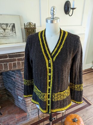 Gigot Puff (or no-puff) cardigan