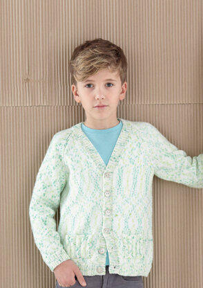 Boy's and Girl's Cardigans in Sirdar Snuggly Spots DK - 4565 - Downloadable PDF