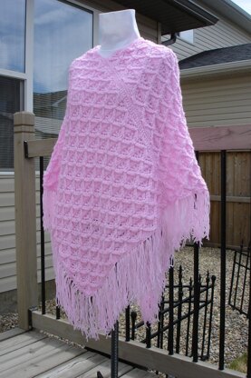 Pretty in Pink Poncho