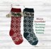 Moose Christmas Stocking