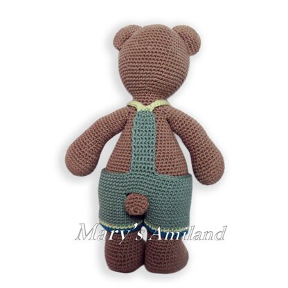 Johnny Bear - Amigurumi Crochet Pattern