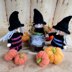 Halloween Witches and Pumpkins