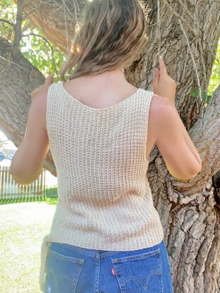 Red Rocks Textured Tie Tank