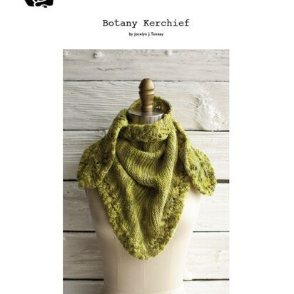 Botany Kerchief Scarf in Manos del Uruguay Maxima - knitting pattern