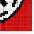 C2C Galactic Republic Throw Star Wars Red Black Intarsia Crochet Pattern