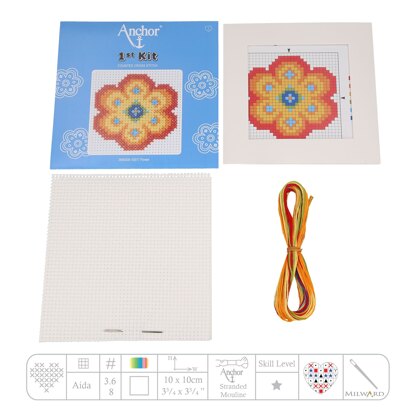 Anchor First Kit Flower Cross Stitch Kit