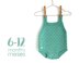 Size 6-12 months - Topitos Baby Romper