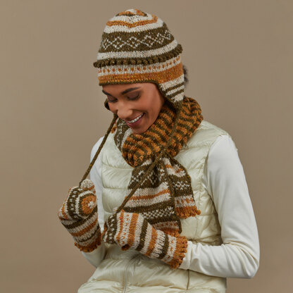 Tahki Yarns Carson City Hat & Scarf PDF