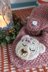 Happy Teddy Scarf + crochet applique