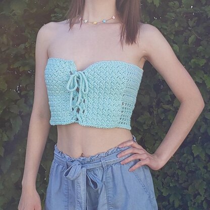 Rosebud Tube Top