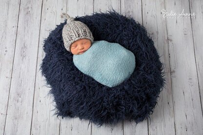 Top Knot Hat Chunky Newborn Baby Child Photography Prop