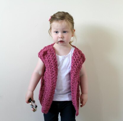 PDF15 Crochet Shell Vest