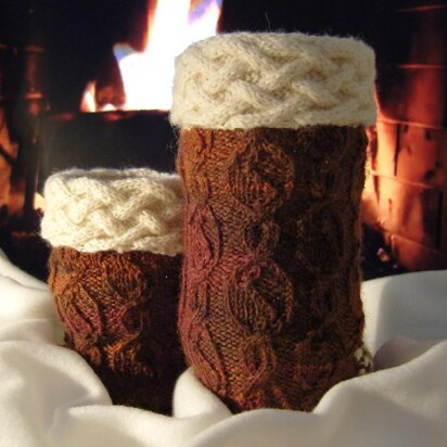 Irish Coffee Socks - knitting pattern