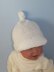 Baby Peak Cap Topknot Beanie Hat