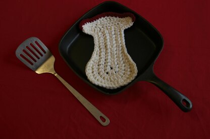 Walking Mushroom Sitting Basket with Mushroom Slice