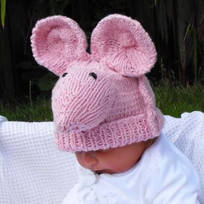 Baby Big Ears Sugar Mouse Beanie