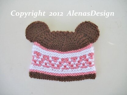 Beanie & Ear Flap Hats with Bear Ears