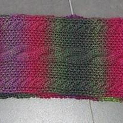 Cable cowl (matching the Rory Gilmore hat) - knitting pattern