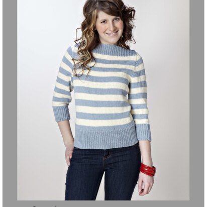 Boat Neck Sweater in Twilleys Freedom Sincere - 9147