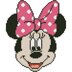 Diamond Dotz - Disney Minnie Head Diamond Painting Kit