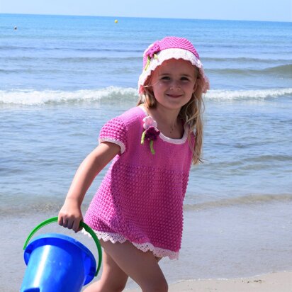 Sun Hat and Summer Top