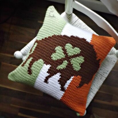 Buffalo Love Irish Pillow