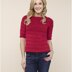 642 Park Pullover - Jumper Knitting Pattern for Women in Valley Yarns Goshen