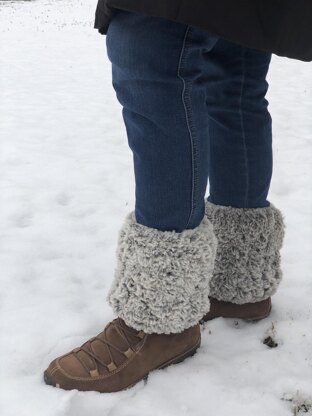 Faux Fur Ankle Warmers