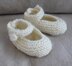 Tara - 8ply baby shoes