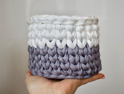 Two Toned Basket